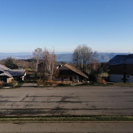 Le Balcon Des Memises Lägenhet Thollon-les-Memises Exteriör bild